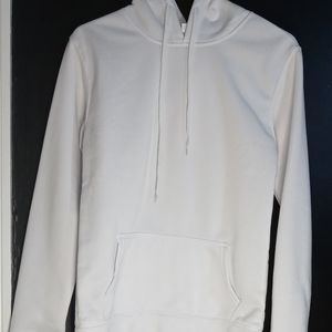 White hoodie